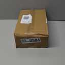 DN DECONATION 2PCS Christmas Reindeer Figurines, Chritmas Small White Deer Statues,Decorative Resting Lucky Resin Deer Rustic Sculptures for Indoor Home Decor Mantle Cabinet Desktop Office