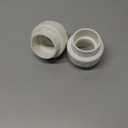 2" PVC Union Coupling Pipe Fitting,2" PVC Slip Union Schedule 40, PVC Adapter(Socket x Socket), built-in EPDM O-Ring, White （2 Pack）