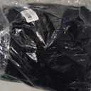 Caitefaso Womens Velvet Button Down T Shirts Swing Mini Dress Casual Long Sleeves Lapel Tunic Tops (Large, Black)