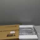 Outdoor Side Table, 2-Tier Small Outdoor Table for Patio, Adirondack Side Tables for Outside or Indoor, Bamboo End Table for Pool, Porch, Weather Resistant Easy Maintenance-Black