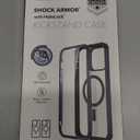 ESR for iPhone 14 Pro Max Case with Stand, Compatible with MagSafe, Full-Body Military-Grade Drop Proof Case with Built-in 9H+ Tempered Glass Screen Protector, Armor Series, Clear