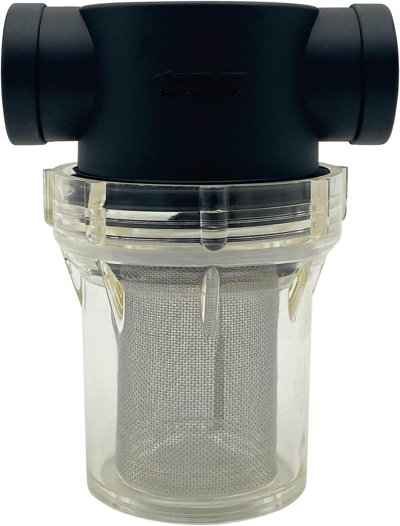 Female NPT in-Line Strainer with Stainless Steel Filter Screen (1 inch 40 mesh)
