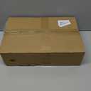 6 PACK Vintage Glass Coffee Mugs 14oz Clear Embossed Tea Cup Set with Bamboo Lids and Gold Spoons,Yogurt Bowl, Kitchen Gifts For Women