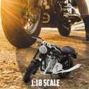 Welly CR125 Off-Road Die Cast Motorcycle Replica, 1:18 Scale Model