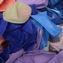 Amandir 153pcs Pink and Blue Balloon Arch Garland Kit, Different Sizes 18 12 10 5 inch Pastel Blue Pink Purple Confetti Balloons for Boys Girls Shower Pool Summer Party Gender Reveal Decorations