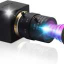 1080P USB Webcam, 2.8-12mm Varifocal Manual Lens, 2MP USB2.0 Web Camera, Low Illumination 0.01Lux, H.264 High Definition IMX323 Industrial Camera