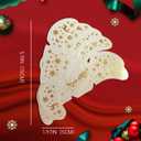 2 x Christmas Glitter Face Tattoo Gold Freckles Glow Up Makeup Patches, Glitter Makeup Accessories for Christmas Makeup Carnival Party, 6 Patterns