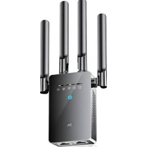 2026 WiFi Extender Signal Booster for Home, 15000sq.ft Wireless Internet Repeater, Long Range WiFi Booster and Signal Amplifier w/Ethernet Port, WiFi Router Extender Support 99% Devices, 1-Tap Setup