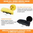 12FT Car Wash Brush with Long Handle Telescoping Extension Pole