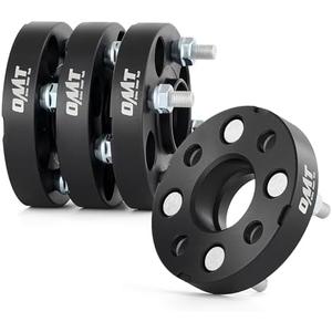 Orion Motor Tech 1"(25mm) 4x100 Wheel Spacers Compatible with Honda Accord Civic, Mini Cooper, Toyota Corolla Prius, 56.1mm Bore Hubcentric Wheel Spacer Kit with M12x1.5 Studs