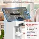 Instant Formula Maker, Fast and Customizable Formula Dispenser Machine with Accurate Temperature Control for Baby, Automatic Powder Blending for All Brands of Bottles and Formula, White