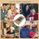 7 x Valentines Day Gifts for Him Husband Christmas Fathers Day Wedding Anniversary Birthday Stocking Stuffers Long Distance Relationship Romantic Unique Best Husband Ever Gifts Cozy Socks