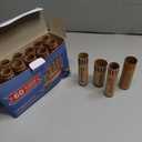 L LIKED Preformed Coin Roll Wrappers (60 Assorted) -12 Quarters, 12 Pennies, 12 Nickels 12 Dimes and 12 Dollars (60 pcs)