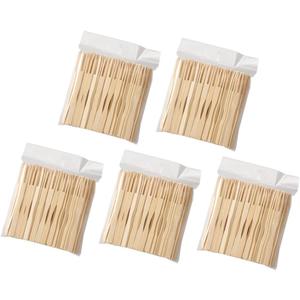 Ciieeo 500 Pcs Bamboo Disposable Fruit Forks for Cake and Snacks Tableware Biodegradable for Parties and Gatherings