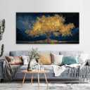 Tsomzxng Canvas Wall Art Decor Modern Large Wall Art For Living Room 29 X 58 Inches Gold Tree Of Life Abstract Wall Decor Paintings Picture For Bedroom Dining Room Home Office Artwork