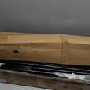 Aheaplus Industrial Pipe Clothing Rack, Reversible 13FT Clothes Rack for Hanging Clothes, Heavy Duty Garment Racks, Wall Mounted Closet Wardrobe, Corner L Shaped Walk-in Closet System, Black (156.8 inches)