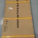 oEdRo Soft Tri-fold Truck Bed Tonneau Cover Compatible with 2016-2023 Toyota Tacoma with 6ft Bed, Fleetside with Track Rail System (Excl. Trail)