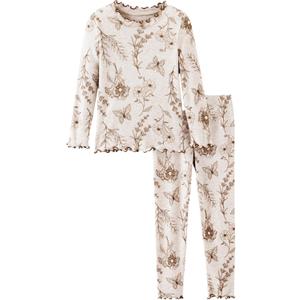 PATPAT Kids Pajama Set,Snug Fit Pjs with Soft Tencel Lyocell Wool Blend, All-Season Comfort, Ages 2-12 Years (Botanical Garden)