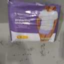 Amazon Basics Postpartum Incontinence Underwear for Women, Maximum Absorbency, Bladder Leak Protection, Soft, Disposable, Odor Control, Comfortable Fit, X-Large, Lavender, 48 Count (3 Packs of 16)