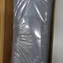 Pieviev Silicone Cat Litter Trapping Mat, 40''x28'' Extra Large Cat Litter Mat, Easy to Clean & Soft on Kitty Paws, Waterproof Kitty Litter Pads for Indoor Cats, Light Gray