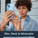 FNTCASE for iPhone 13 Phone Case: Clear Phone Case Magnetic Military Grade Drop Protection Anti Yellowing Cell Phone Cover - Rugged Shockproof Protective Bumper (A-Clear)