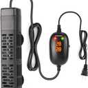 HiTauing Aquarium Heater, 50W/100W/200W/300W/500W Submersible Fish Tank Heater with Over-Temperature Protection and Automatic Power-Off When Leaving Water for Saltwater and Freshwater