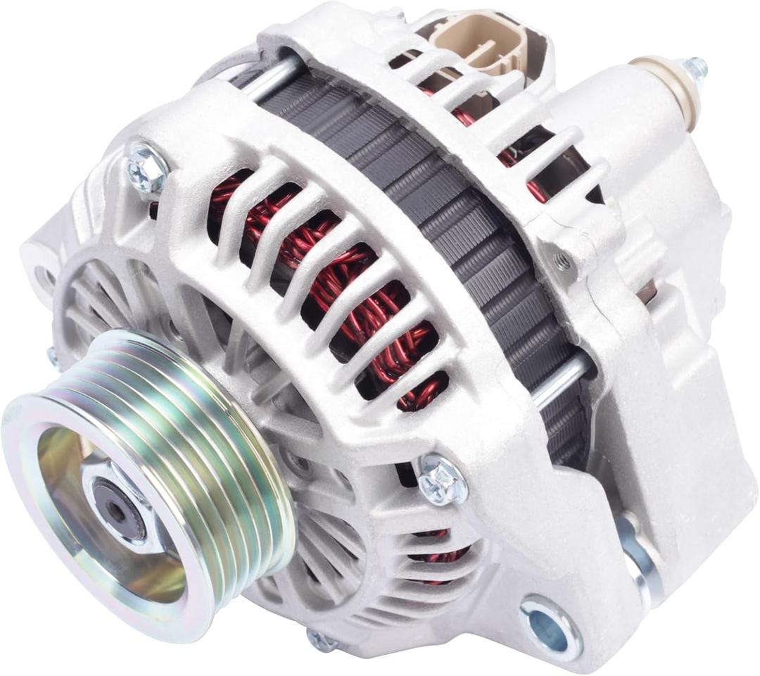 Alternator Compatible with 2002 2003 2004 2005 Civic 1.7L L4 (Model: DX Ex Hx Lx Si) Replace for 13893 213983 31100PLMA01