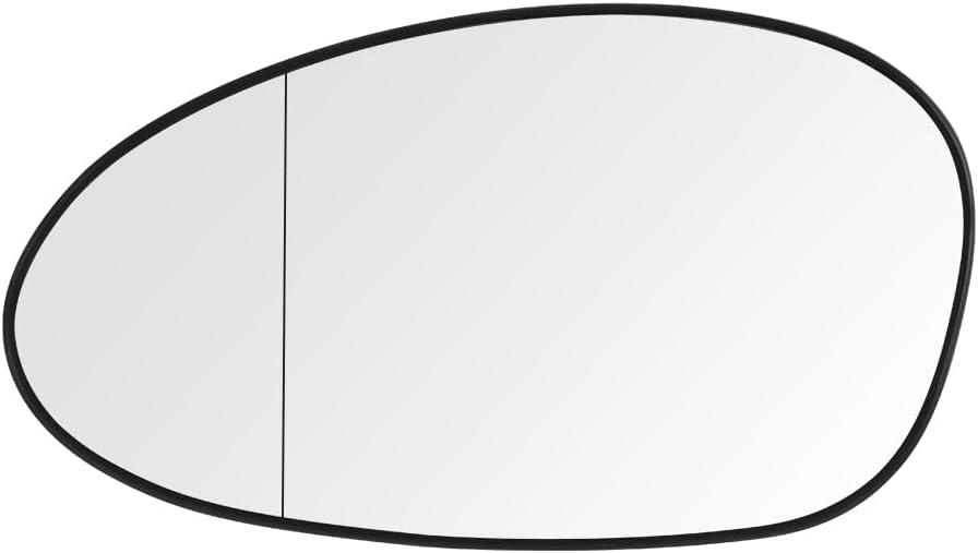 Senzeal Driver Side Heated Mirror Glass Replacement for BMW E86 E88 E90 E91 E92 E93 325i 328i 328xi 335i 335xi 330i 330xi (Left Side)