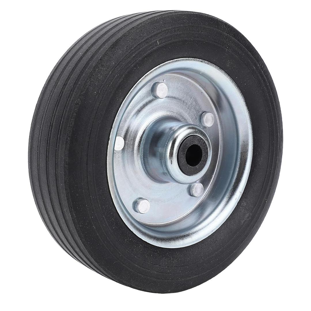6 Inch Trailer Jack Wheel,Boat Trailer Jack Caster Replacement Trailer Trailer Tongue Jack Wheel Hitch Utility Trailer Jack Replacement Parts 1100lb Capacity