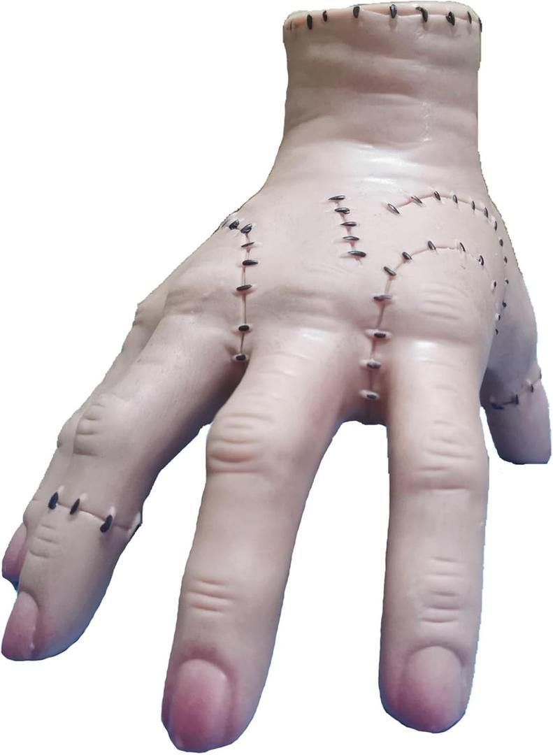 for Wednesday Addams Family Thing Hand Props Scary for Halloween Cosplay, Family Gatherings, Parties, Addams Family Fans