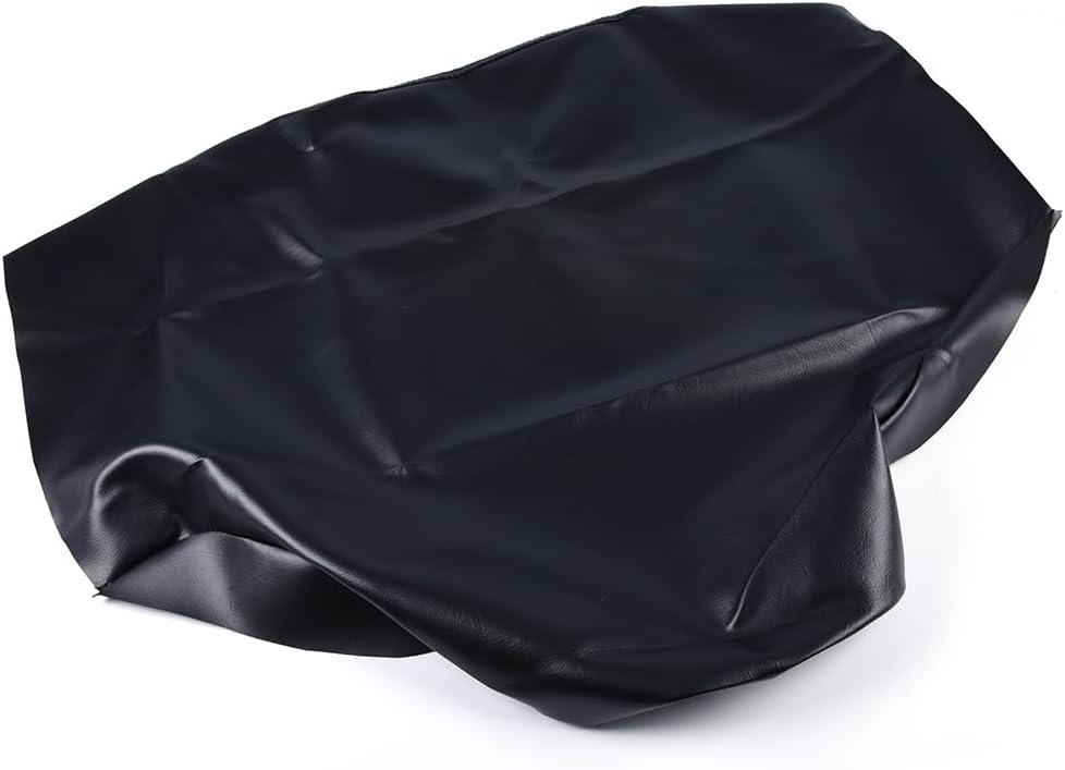 PVC Leather Seat Cover Replacement Compatible with Honda 2000-2006 Rancher 350 Black