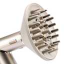 Extra Large Diffuser Attachment for Shark FlexStyle, Upgraded Bigger Diffuser Nozzle for Fast Hair Drying Wavy Curly or Coily Hair Type (Stone)