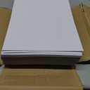 FunooFuno 80 Pack 11x14 White Backing Boards, Acid-Free Uncut Mat Boards for Picture Frame, 4-ply Thickness Both Sides Cardboard Full Sheet for Photos, Pictures, Prints, Painting, Art & Craft DIY