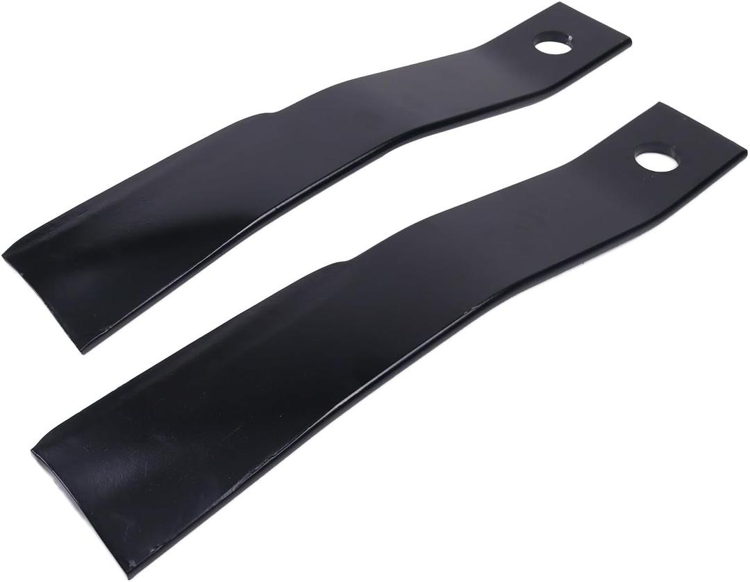 2PCS Rotary Cutter Blades Compatible with Bush Hog Flex Wing Cutter 7555 7555BH BH25 RB60 SQ60 SQ60-5 1126 105 5' CUTS 24x3/4 Rancher Supply Blades and Compatible Rotary for Brush Mowers