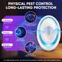 2026 Upgraded Ultrasonic Pest Repeller Indoor, Pest Control Insect Plug in, Mouse Traps Repellent Indoor, Electric Rodent Repellent Plug-in for Roach, Bugs, Ant, Mosquito, Mice, Spider, Rat,6 Pack