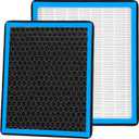 CF11809 Cabin Air Filter With Activated Carbon For 2014-2022 Chevy GMC Cadillac-Silverado 1500 2500 3500 4500 5500 6500 HD Suburban,Tahoe& Sierra Yukon XL& Escalade 2015 2016 2017 2018 2019 2020 2021
