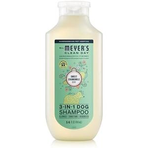 MRS. MEYER'S Clean Day 3 in 1 Dog Shampoo, Sweet Chamomile Scent, 14oz 6 Bottles