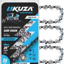 20 Inch Chainsaw Chain 0.325" Pitch, 050" Gauge, 78 Drive Links, German Steel, fits Echo CS-490/440, Craftsman S205/CMXGSAMY462S, PP4620AVX, Milwaukee M18 FUEL - 20BPX78CQ, Remington, Ryobi and More