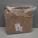 RUBFAC Baby Boxes with Letters for Baby Shower, 4pcs Rustic Farmhouse Style Boho Balloon Boxes with Burlap Grain for Birthday Gender Reveal Decoration Backdrop Photo Props