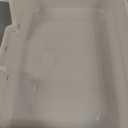 Extea Large Cat Litter Box with High Sides,Cat Boxes for Indoor Cats,Cat Litter Pan for Kitty,Litter Box with Low Entry,Easy to Clean,Anti-Splashing,23.6" x15.7" x6.2" (White)