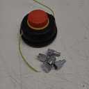 Quintillus H05 Weed Eater Head Universal Trimmer Head String Trimmer Head Bump Feed Weed Wacker Head Grass Trimmer Head Replacement for Weed Warrior, Echo, Husqvarna, Comes with .080 Trimmer Line (Orange)