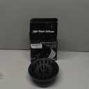 Hair Dryer Cover Hair Dryer Diffuser Salon Hair Diffuser Hair Dryer for Curly Hair Travel Blow Dryer Blow Dryer Parts Curly Hair Diffuser Attachment Blow Cover Hair Dryer Accessory (Black)