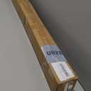 Single Curtain Track for Windows, Wall Mounted Heavy Duty Curtain Rail with Decorative Round Finials, Aluminum Brackets, Silent Easy to Install Track for Bedroom Living Room(Gold,2.3m(7.5ft))