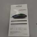 Guiheng Wired Gaming Mouse, Optical USB Mice for Laptop/Desktop, 800 to 1600 and RGB Light, Ergonomic with 4 Programmable Buttons for Computer Windows 7/8/10/XP Vista Linux Chromebook PC