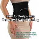 Soft Waist Cinchers Waist Trainer for women lower belly fat Reversible Design, Lumbar Support, Posture Correction (S)