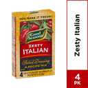 2 x Good Seasons Zesty Italian Salad Dressing & Recipe Mix (0.6 oz Envelope) (EXP 09/21/27)