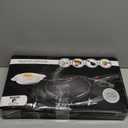 Moss & Stone Electric Crepe Maker  8 Portable Crepe Pan Nonstick with Dipping Plate, Auto Shut-Off, On/Off Switch, Even Heating & One Automatic Temperature Control  Compact Crepe Maker (Black)