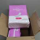 Amazon Basics Incontinence Pads for Women Long, Bladder Control, Postpartum, Maximum Absorbency, Unscented, 78 Count (2 Packs of 39)