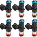 JDMON Fuel Injectors Compatible with Ford Escape, Fusion, Mazda Tribute, Mercury Mariner, Milan 3.0L V6 2009-2012 Replacement for 0280158189 FJ998 822-11217 9L8Z-9F593-A CM5155