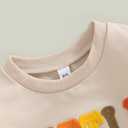 Baby Boy Girl Outfits Infant Mallard Duck Hunting Clothes Newborn Bubble Romper Fall Winter Toddler Sweatshirt Top (12-18 Months, A Little Bean Apricot)